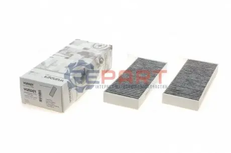 Фільтр салону Peugeot 308 13- (вугільний) WUNDER FILTER WPK 421 Купити в Україні