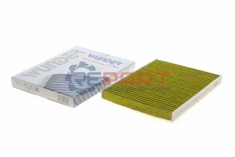 Фільтр салону Ford Fiesta 1.0-1.6TDCI 08- (вугільний) WUNDER FILTER WPK509 Купити в Україні