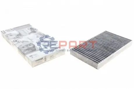 Фільтр салону Fiat Bravo/Brava/Marea 96-02/Iveco Daily 3.0HTP 99-06 (вугільний) WUNDER FILTER WPK601 Купити в Україні