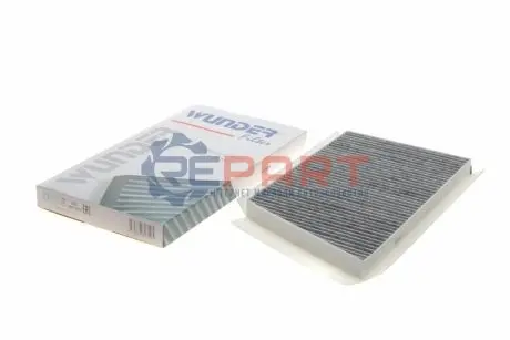 Фото 1 — Фільтр салону MB C-class (W203) (вугільний) WUNDER FILTER (WPK704) Фото Фільтр салону MB C-class (W203) (вугільний) WUNDER FILTER (WPK704) зображення 1