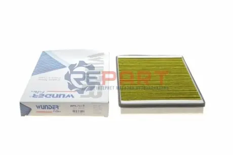 Фільтр салону MB A-class (W168) 97-04 (вугільний) WUNDER FILTER WPK711 Купити в Україні