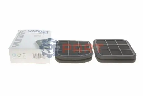Фільтр салону MB E-class (W210) -00 (вугільний) WUNDER FILTER WPK714 Купити в Україні