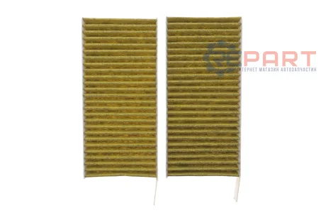 Фільтр салону Renault Kangoo 08-/ Master 10- (к-кт 2шт) (вугільний) WUNDER FILTER WPK 809