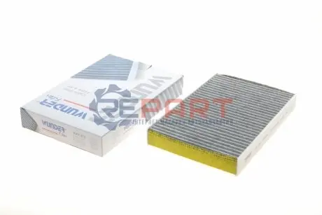 Фото 1 — Фільтр салону Nissan Juke/Renault Fluence 1.5/1.6 dCi 10- (вугільний) WUNDER FILTER (WPK810) Фото Фільтр салону Nissan Juke/Renault Fluence 1.5/1.6 dCi 10- (вугільний) WUNDER FILTER (WPK810) зображення 1