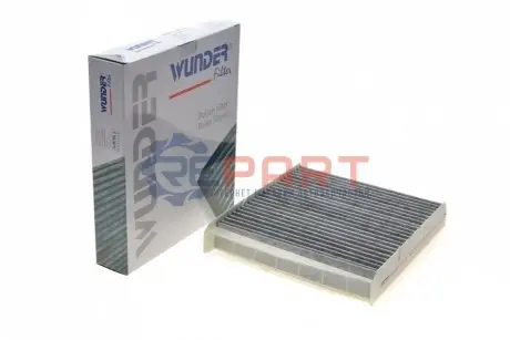Фільтр салону Volvo S60/S70/S80/V70/XC90 -14 (вугільний) WUNDER FILTER WPK 853 Купити в Україні
