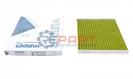 Фільтр салону Hyundai Accent III 05-10/i30 11-/KIA Ceed 12- (вугільний) WUNDER FILTER WPK 939 Купити в Україні