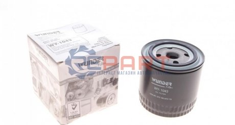 Фильтр масляный Honda Civic/Accord 2.0 TDi 96-02 WUNDER FILTER WY1043 (фото 1)