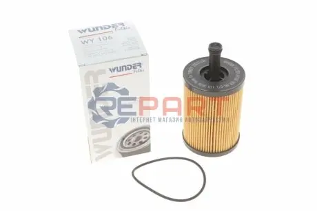 Фільтр масляний VW T5/Caddy III 03 WUNDER FILTER WY 106 Купити в Україні