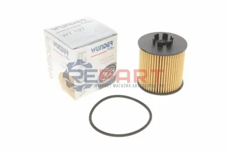 Фільтр масляний VW 1.6FSI WUNDER FILTER WY 107 Купити в Україні