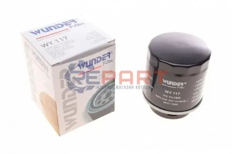 Фільтр масляний VW Golf 1.2/1.4 TSI 07-13/Jetta/Passat 1.4 TSI 07-10 WUNDER FILTER WY117 Купити в Україні