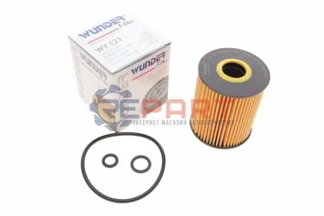 Фильтр масляный WUNDER FILTER WY 121 Купить в Украине