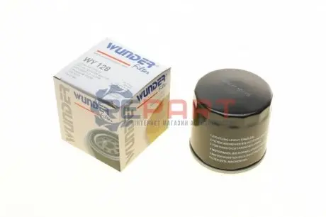 Фильтр масляный WUNDER FILTER WY 128 Купить в Украине