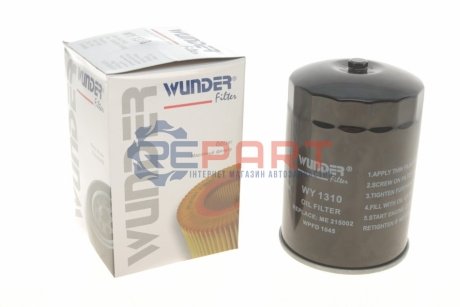 Фільтр масляний - WY 1310 (QY010015, ME227821, ME215002) WUNDER FILTER WY1310