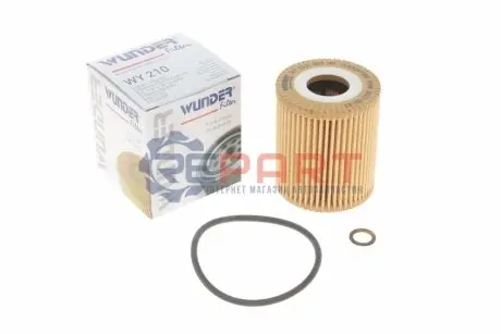 Фільтр масляний BMW 530D WUNDER FILTER WY 210 Купити в Україні