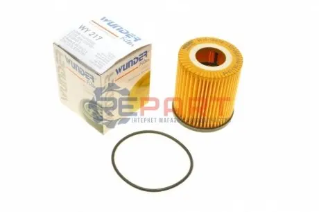 Фільтр масляний MINI Cooper 1.6 i 01-08/Fiat Tipo 1.6 i 15 WUNDER FILTER WY 217 Купити в Україні