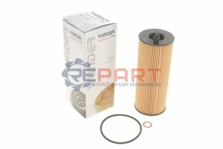 Фото Фільтр масляний BMW 3 (E90) 320D 07- WUNDER FILTER (WY223) зображення 1