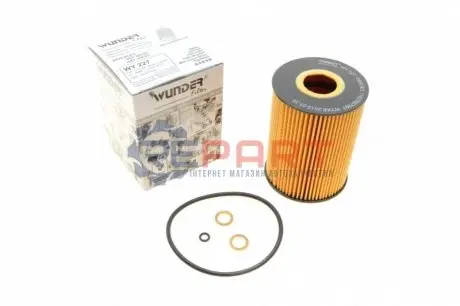 Фільтр масляний BMW 3 (E90/E92/E93) (М3) 07-11 WUNDER FILTER WY 227 Купити в Україні