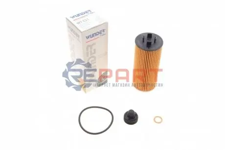 Фільтр масляний BMW X1 (F48) 1.8-2.0i 14-/Mini Cooper 13- WUNDER FILTER WY231 Купити в Україні