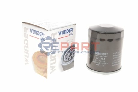 Фільтр мастила Mazda 626 II-V 1.8-2.0/Smart Forfour WUNDER FILTER WY304 (фото 1)