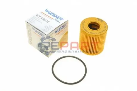 Фільтр масляний Ford Transit/Citroen Jumper 2.2HDI/2.4TDCi 06-/Peugeot 2.0HDI 03 WUNDER FILTER WY 405M Купити в Україні