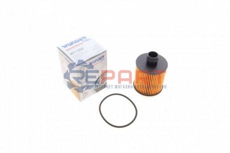 Фільтр масляний Fiat Doblo/Fiorino/Punto/Qubo 1.3 D Multijet 13- (OE) WUNDER FILTER WY 500