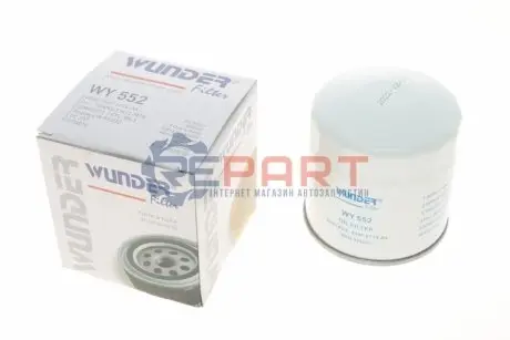 Фільтр масляний Ford Transit 2.5D/TD 92- /Connect 1.8Di/TDCi 02 WUNDER FILTER WY552 Купити в Україні