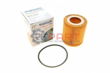Фільтр масляний Citroen Berlingo/Jumpy/Peugeot Expert/Partner 1.5 BlueHDi 15 WUNDER FILTER WY566 Купити в Україні