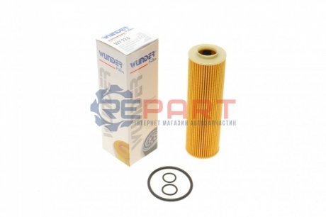 Фільтр масляний MB E-class (W212/C207)/C-class (W204/C204) 1.8 07- WUNDER FILTER WY 726