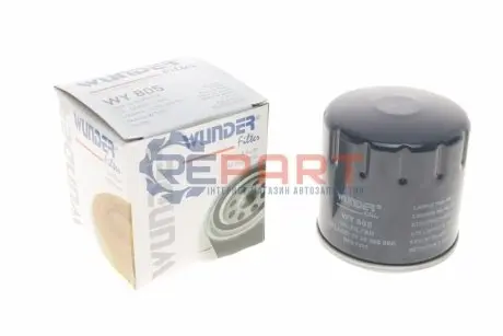 Фото 1 — Фільтр масляний Renault Kangoo 1.5dCi 10- WUNDER FILTER (WY 805) Фото Фільтр масляний Renault Kangoo 1.5dCi 10- WUNDER FILTER (WY 805) зображення 1