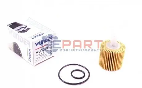 Фото Фільтр масляний Toyota Yaris 1.3 08- WUNDER FILTER (WY 907) зображення 1