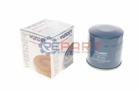 Фільтр масляний Mazda 1.6/2.0 87 WUNDER FILTER WY 909 Купити в Україні