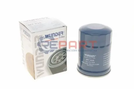 Фото 1 — Фильтр масляный WUNDER FILTER (WY926) Фото Фильтр масляный WUNDER FILTER (WY926) изображение 1