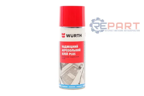 Клей-спрей PLUS, 400 ml {арт. } WURTH 0890100064