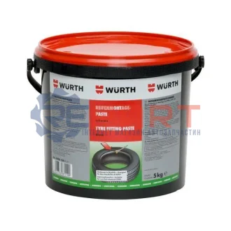 Шиномонтажна паста чорна 5 кг {арт. } WURTH 08901241 Купити в Україні