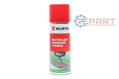 Рідина мастильно-охолоджуюча Cut+Cool Ultra (400ml) WURTH 0893050008