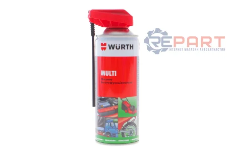 Спрей мастильно-очищаючий MULTI-COBRA універсальний (400ml) WURTH 0893055400