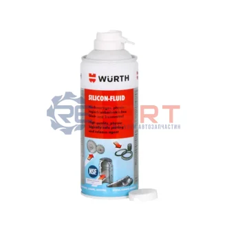 Мастило SILIKON-FLUID, 400 ml, SAFE-FOOD {арт. } WURTH 0893221000 Купити в Україні