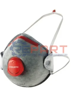 Респіратор одноразовий CARBON-V-CM2000-(FFP2-NR-D), з клапаном 1 шт в уп {арт. } WURTH 0899110305901 Купити в Україні