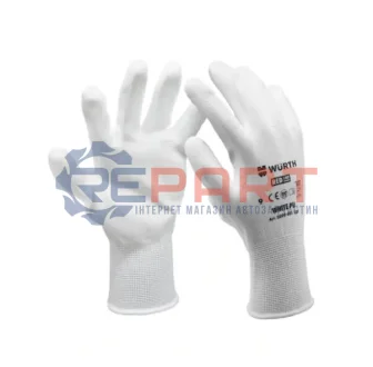 Рукавиці захисні White PU, розмір 9 WURTH 0899401109 Купити в Україні