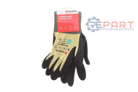 Рукавиці для захисту від порізів SOFTFLEX W-130, LEVEL B, нітрил, пара, р.9 {арт. } WURTH 0899403409