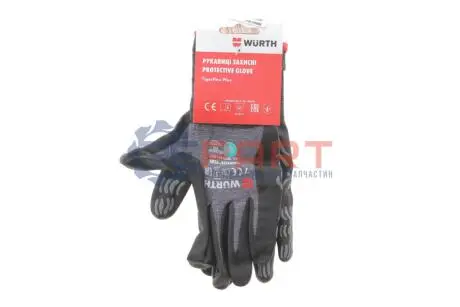 Рукавиці захисні з нітриловим покриттям TIGERFLEX PLUS (Т.7) WURTH 0899411017 Купити в Україні