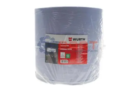 Очищувальний папір синій 3-хшар. рулон /1000 серве WURTH 0899800823 Купити в Україні