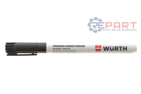 Маркер перманентный чернильный Premium 1мм (черный) WURTH 0967915311