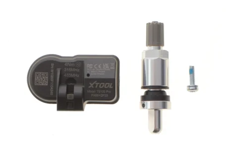 Датчик TPMS (433 МГц + 315 МГц) (металевий) (працюють лише з програматором TP150) XTOOL TS100PRO Metal
