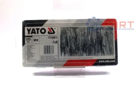 Набір шплінтів 555 шт YATO YT-06873