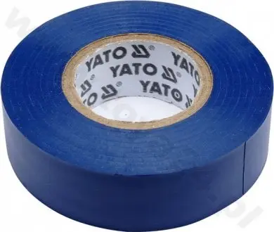 Taњma elektroizolacyjna 19mmx20m niebieska YATO YT81651