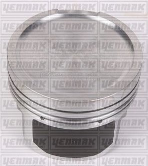Поршень с кольцами и пальцем (размер отв.. 81.01 / STD) AUDI 1.8T 20V (AEB) YENMAK 31-03296-000 (фото 1)