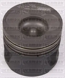 Поршень с кольцами и пальцем AUDI A6 2.5TDI (размер отв. 81.01/STD) (AAT, ABP, AEL, 1T, D5252T) (3-й / 4-й / 5-й) YENMAK 31-03298-000
