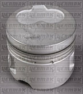 Поршень с кольцами и пальцем (размер отв. 79.51/STD) VW CADDY II 1.9D 95- T4 2.4D (4/5цл.) (1Y) YENMAK 31-03309-000 (фото 1)