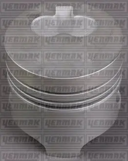 Поршень с кольцами і пальцем (размер отв. 80,00/STD) RENAULT Kangoo 1.9D (F8Q.630/632/662) YENMAK 3104163000 Купити в Україні